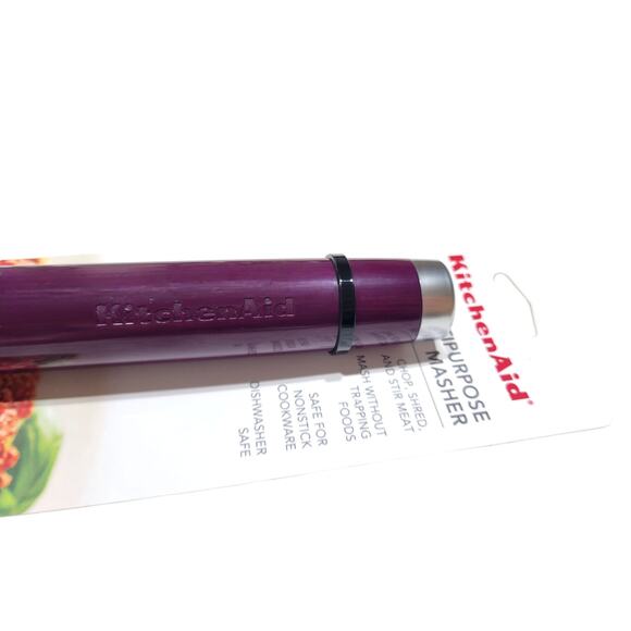 NEW KitchenAid Classic Multipurpose Masher in Plum Purple - Picture 2 of 3